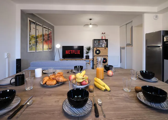 Magnifique*t4*centre Ville*wifi*billard*netflix* * Limoux